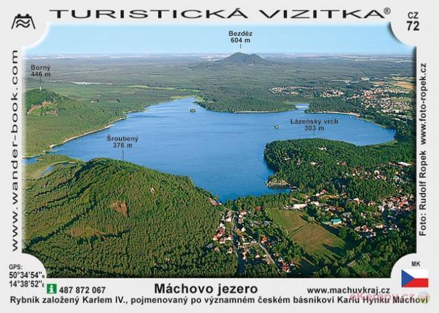 Chatová osada Plesar  Máchovo Jezero