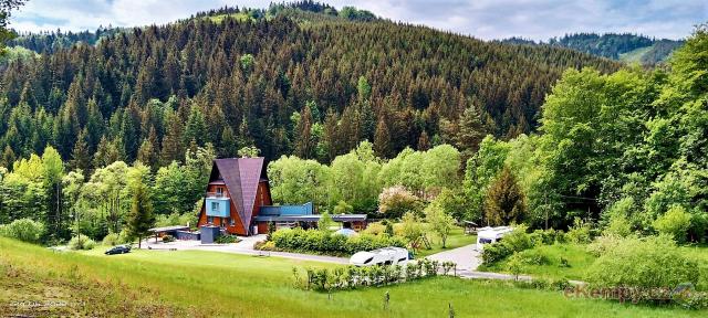 minikemp a apartmány v Beskydech místo pro karavan