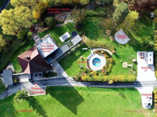 minikemp a apartmány v Beskydech 