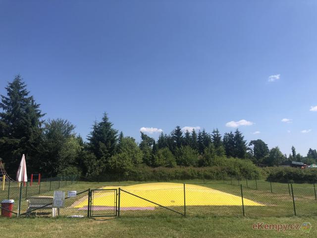 Stanový kemp Suchý Trampolína pro děti