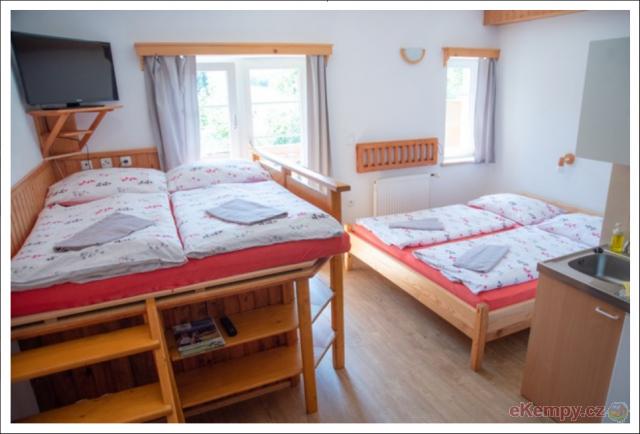 Autocamp a apartmány Zákoutí 2,4,5L apartmány
