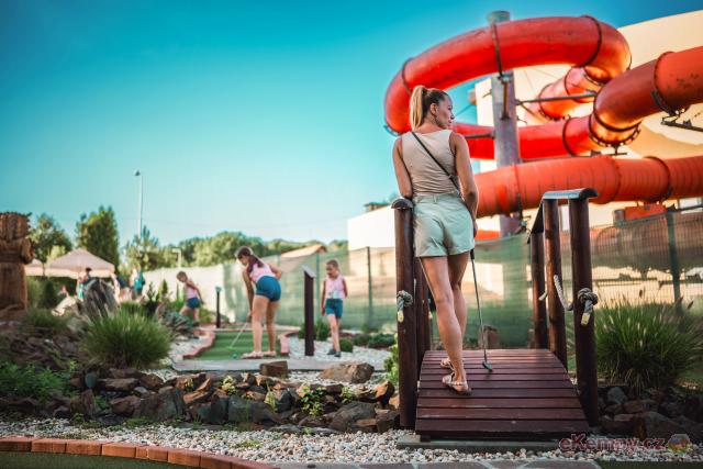 Autokemp Olešná Adventure golf Olešná