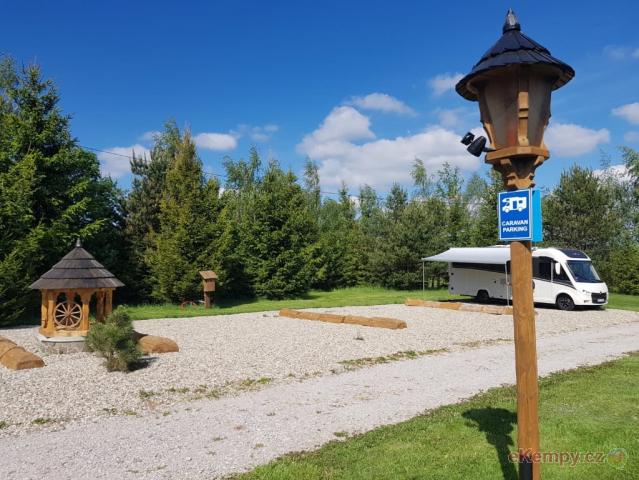 Ubytování a Stellplatz Radhošťský rybník Stellplatz místa pro karavany