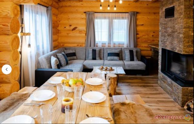 Srubový Kemp Zvíkov Village Sruby pro 8-12 osob