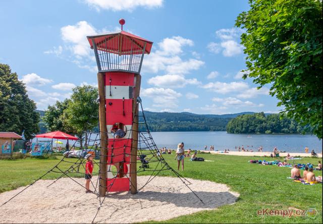 Chatová osada JAF Lipno Lipno pláž