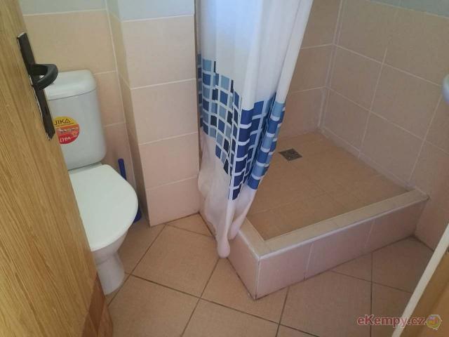 Apartmány Orlík-Loužek Sociální zařízení v apartmánu 1+1/40m2
