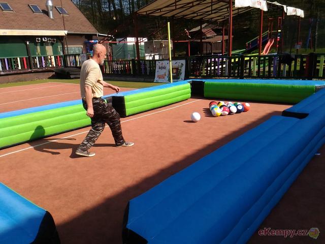 RESORT & CAMP Dešná  fotbal snooker