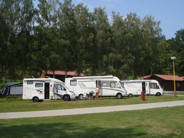 Eurocamping Bojkovice mista pro stany a karavany