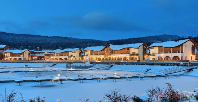 Landal Marina Lipno Marina Landal v zimě